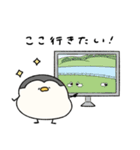 へんてこなペンギン カップルの会話（個別スタンプ：40）