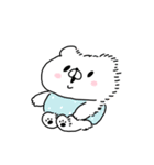 会話にクマを添えましょう【クマさん16】（個別スタンプ：2）