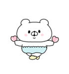 会話にクマを添えましょう【クマさん16】（個別スタンプ：6）