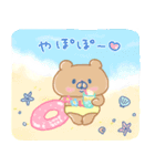 会話にクマを添えましょう【クマさん16】（個別スタンプ：11）