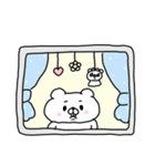 会話にクマを添えましょう【クマさん16】（個別スタンプ：21）