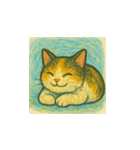ミケちゃんの日常 絵画編（個別スタンプ：2）
