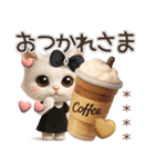 名前が入る♡愛猫♡猫ハンコ入り【3D】（個別スタンプ：20）