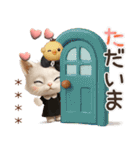 名前が入る♡愛猫♡猫ハンコ入り【3D】（個別スタンプ：22）
