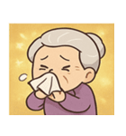 キラキラ気品なおばあちゃん@SFW（個別スタンプ：14）
