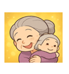 キラキラ気品なおばあちゃん@SFW（個別スタンプ：30）