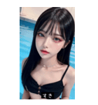 summer funny face jySA（個別スタンプ：37）