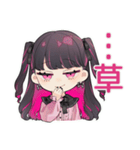 ネガティブなちび量産型ちゃん★返信（個別スタンプ：39）
