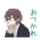 陰キャ男子高校生★気まずい返信（個別スタンプ：3）