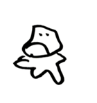 何も語らないふしぎないきもの（個別スタンプ：9）