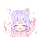 ドリームナイト猫の女の子スタンプ（個別スタンプ：26）