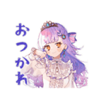 お姫様の毎日挨拶スタンプ（個別スタンプ：6）
