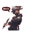 ペンガールズ_GOP（個別スタンプ：2）