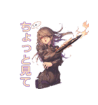 ペンガールズ_GOP（個別スタンプ：6）
