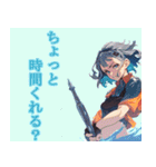 ペンガールズ_GOP（個別スタンプ：15）