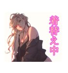 ペンガールズ_GOP（個別スタンプ：36）