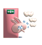 大人かわいい★ぷっくりしろいくまちゃんと（個別スタンプ：25）