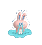 大人かわいい★ぷっくりしろいくまちゃんと（個別スタンプ：36）