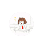 ナナのデイリースタイル(GIF)（個別スタンプ：3）