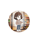 ナナのデイリースタイル(GIF)（個別スタンプ：7）