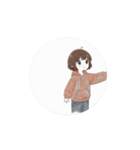 ナナのデイリースタイル(GIF)（個別スタンプ：8）