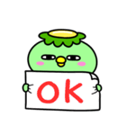 かっぱのリアクション（個別スタンプ：4）