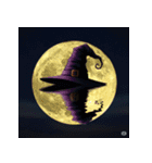 ハロウィン、魔法陣！（個別スタンプ：3）