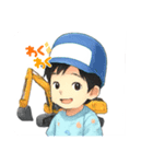 僕ちー君_働く車（個別スタンプ：5）