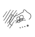 落書きねこ（しゃべる）（個別スタンプ：6）