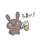 どろんコもちうさぎ（個別スタンプ：10）