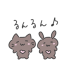 どろんコもちうさぎ（個別スタンプ：14）