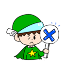 かんちゃんマン スタンプ1（個別スタンプ：2）