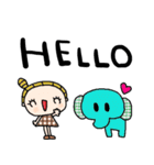 nenerin日常会話スタンプ339英語気遣い（個別スタンプ：14）