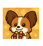 キラキラおすましパピヨン@SFW（個別スタンプ：31）