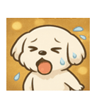 キラキラおっとりマルチーズ@SFW（個別スタンプ：27）