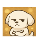 キラキラおっとりマルチーズ@SFW（個別スタンプ：31）