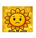 キラキラわらうヒマワリ@SFW（個別スタンプ：3）