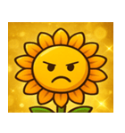 キラキラわらうヒマワリ@SFW（個別スタンプ：9）