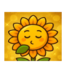 キラキラわらうヒマワリ@SFW（個別スタンプ：13）