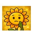キラキラわらうヒマワリ@SFW（個別スタンプ：14）
