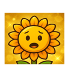 キラキラわらうヒマワリ@SFW（個別スタンプ：16）