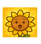 キラキラわらうヒマワリ@SFW（個別スタンプ：27）