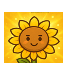 キラキラわらうヒマワリ@SFW（個別スタンプ：30）