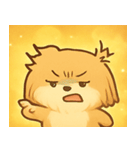 キラキラふわもこポメラニアン@SFW（個別スタンプ：19）