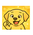 キラキラごきげんラブラドール@SFW（個別スタンプ：2）