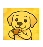 キラキラごきげんラブラドール@SFW（個別スタンプ：5）