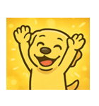 キラキラごきげんラブラドール@SFW（個別スタンプ：7）