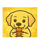 キラキラごきげんラブラドール@SFW（個別スタンプ：9）