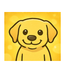 キラキラごきげんラブラドール@SFW（個別スタンプ：10）