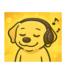 キラキラごきげんラブラドール@SFW（個別スタンプ：11）